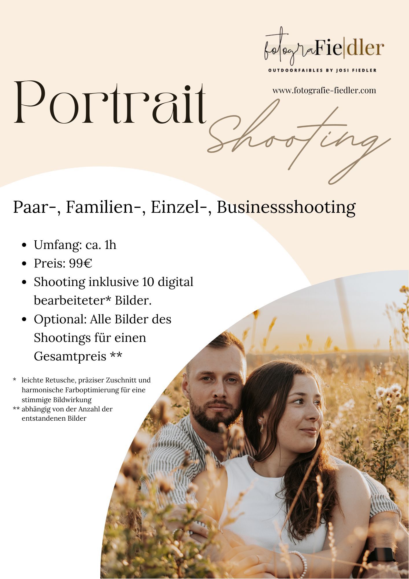 portrait shooting